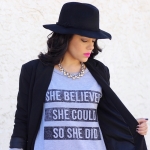 She Believed She Could So She Did