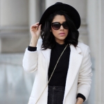 Black & White With Lace Tights