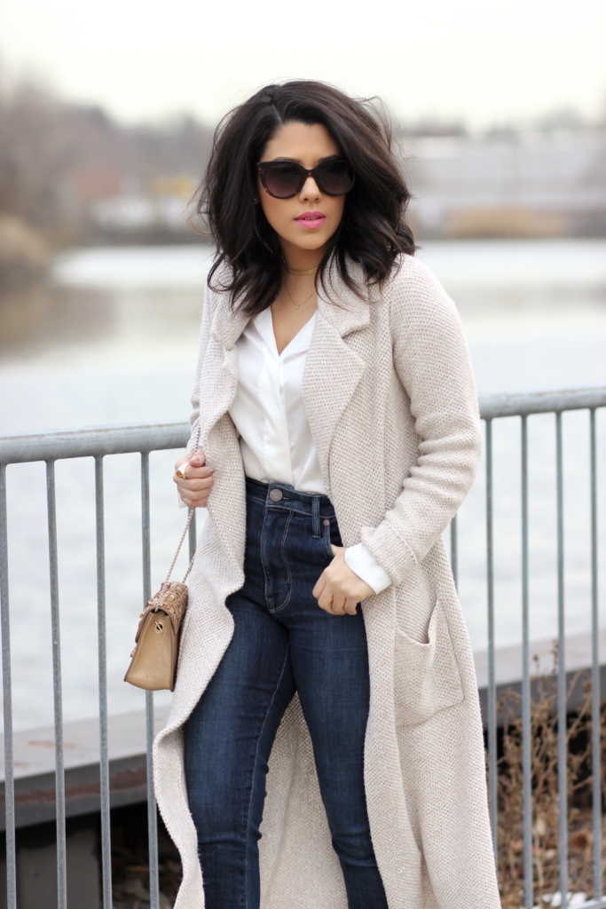 Maxi Cardigan + 3 Things I've Learned So Far This Year - Naty Michele