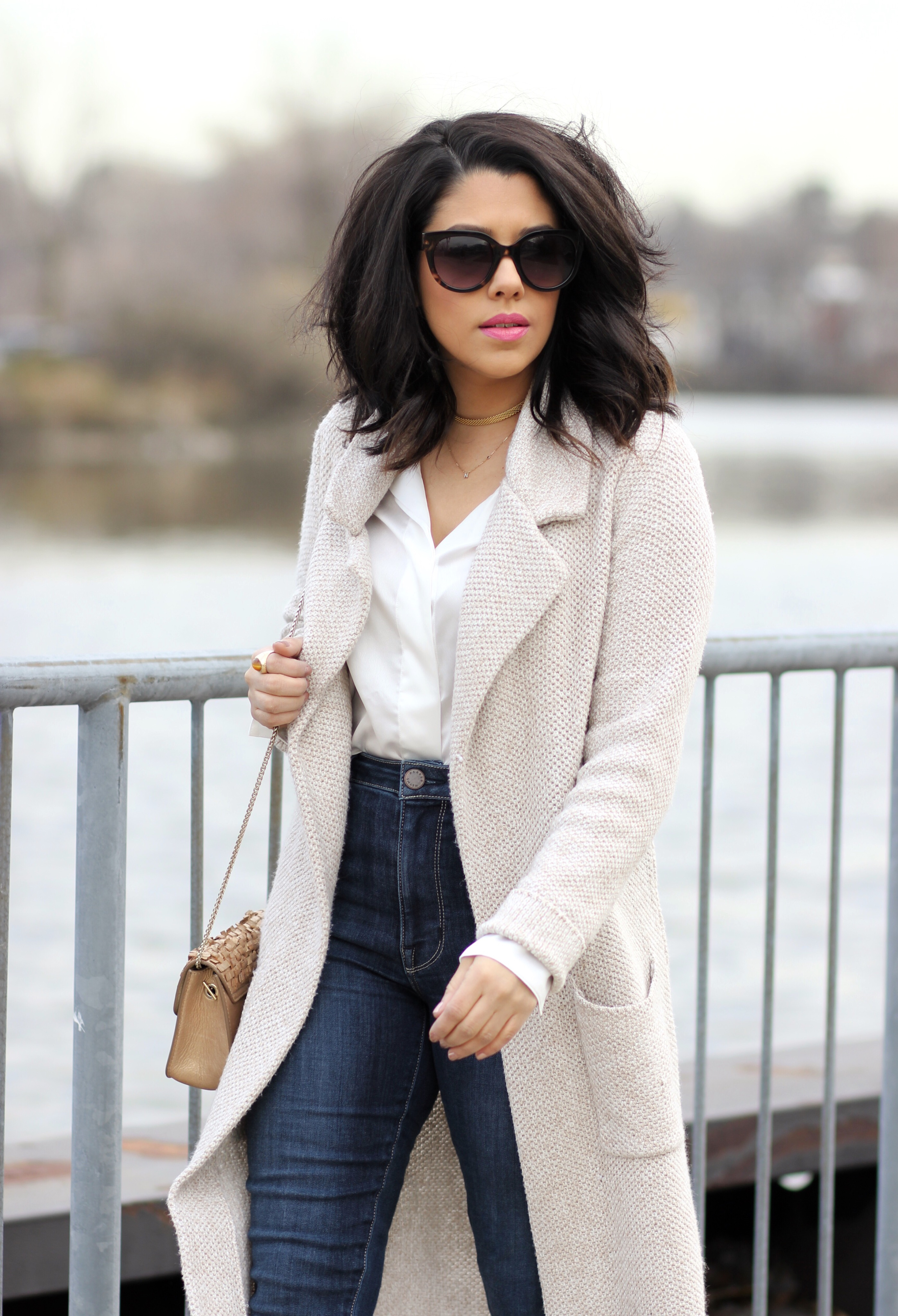 Maxi Cardigan + 3 Things I've Learned So Far This Year - Naty Michele