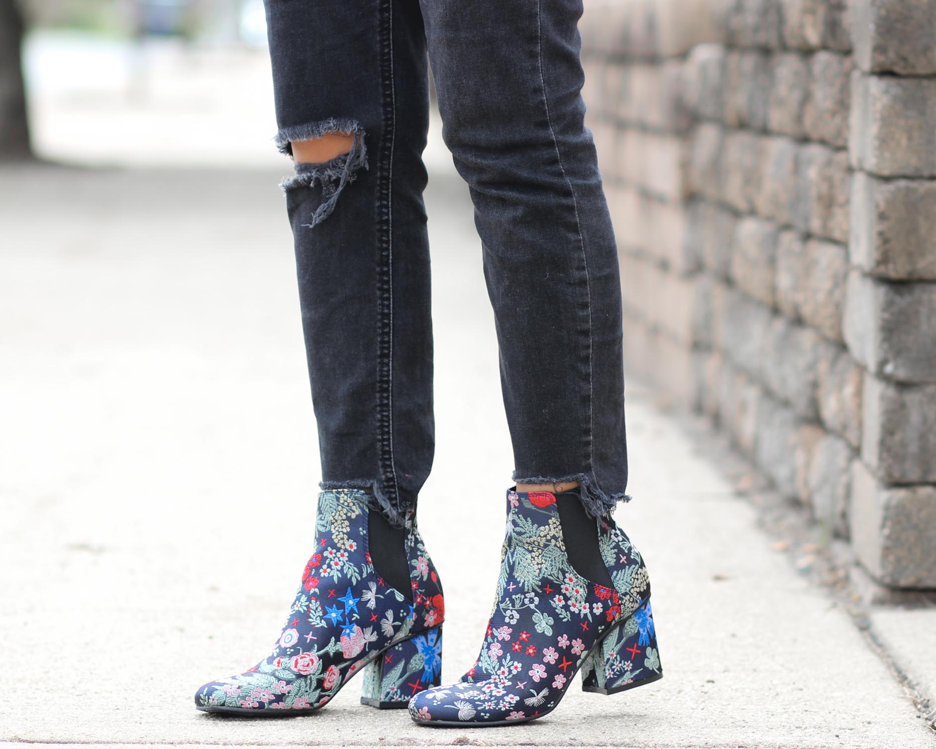 OTK Boots & Floral Booties - Naty Michele