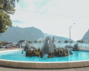 fountain in lugano switzerland